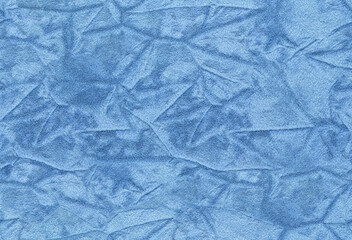 cyan flock fabric seamless texture closeup