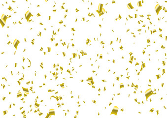 金の紙吹雪の背景画像