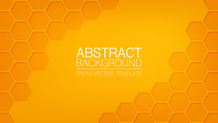 Hexagonal, honeycomb 3D blue abstract vector background, pattern for infographic, business presentation, web, internet, brochure, wallpaper.