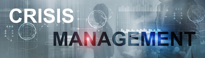 Crisis Management Solution Crisis Identity Planning Concept.
