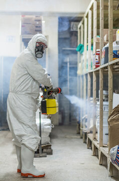 SANITIZACION  DE BODEGA Y ESPACIOS 