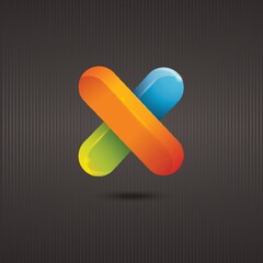 abstract logo element