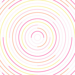 Color round design, vector background.