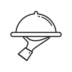 dish icon vector design illustration
