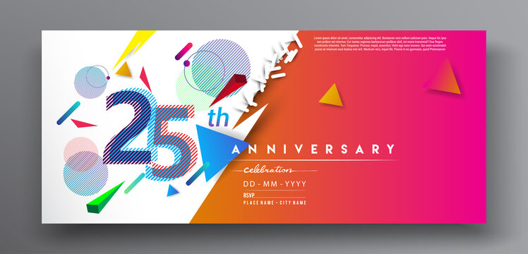 25 Anniversary Banner Images – Browse 8,423 Stock Photos, Vectors, and  Video | Adobe Stock