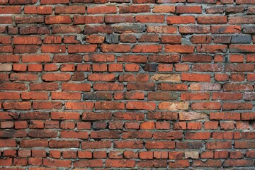 Old brick wall background