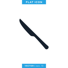 Food, Restaurant Icon Vector Logo Design Template. Spoon, Fork and Knife Symbol