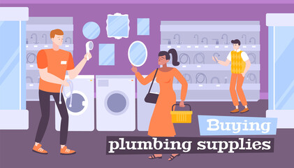 Buying Plumbing Supplies Composition