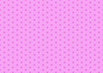 asanoha pink pattern