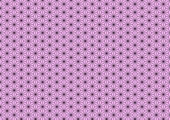 asanoha pink pattern