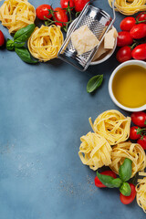 Concept of Italian food