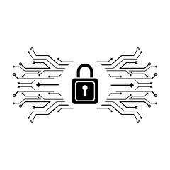 Circuit Logo Template vector