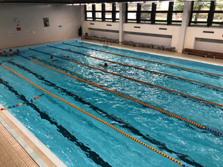 Indoor olympic size swimming pool 