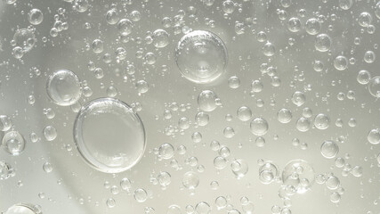 Abstract White water bubbles background
