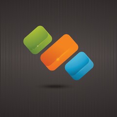 abstract logo element