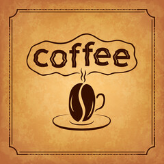 Coffee to go, hot coffee cup, hot drink or cafeteria icon, fresh steaming drink, a cup of coffee, coffee enjoy	
