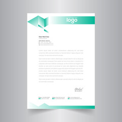 Abstract letter head templates for your project design.	