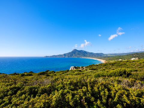 The beach of San Nicol&ograve;, Buggerru, Sardinia