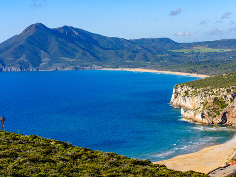 The beach of San Nicol&ograve;, Buggerru, Sardinia