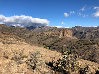 Scenery around Las Ninas Reservoir