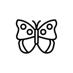 Butterfly, insect icon. Simple line, outline vector elements of lepidoptera icons for ui and ux, website or mobile application