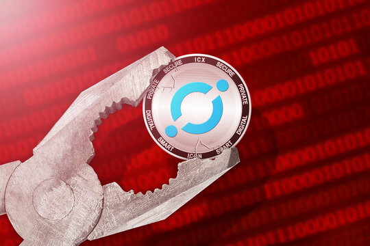 ICON regulation or control; ICON ICX cryptocurrency coin is under pressure; limitation, prohibition, illegally