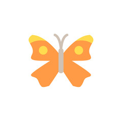 Butterfly, insect icon. Simple color vector elements of lepidoptera icons for ui and ux, website or mobile application