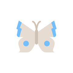Butterfly, insect icon. Simple color vector elements of lepidoptera icons for ui and ux, website or mobile application