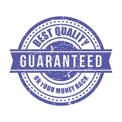 money back guarantee label