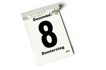  8 Dezember 2022