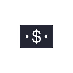 Dollar icon. Vector Illustration