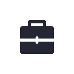 Briefcase icon. Vector Illustration