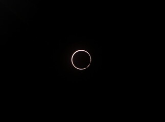 The ring of fire , Solar eclipse : the cosmic event held on 21/6/2020 .
observed in Uttarakhand / Dehradun .