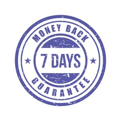 money back guarantee label