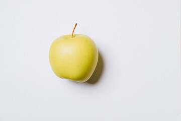 Green Apple on a white background