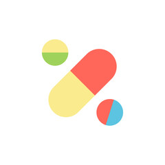 Pills, chemistry icon. Simple line, outline vector elements of stinks icons for ui and ux, website or mobile application