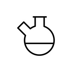 Flask, chemistry icon. Simple color vector elements of stinks icons for ui and ux, website or mobile application