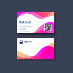 Fototapeta premium modern business card templates. Stationery design. Vector illustration. 