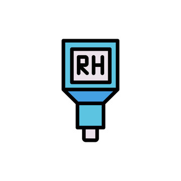 recommend clip art: Rh meter, chemistry icon. Simple color with outline vector elements of stinks icons for ui and ux, website or mobile application