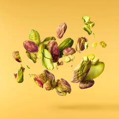 Easter conception with colorful eggs