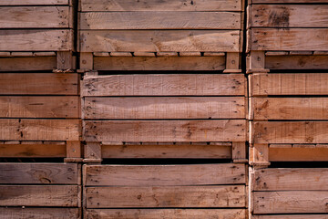 Cajas de madera de fruta tipo palet