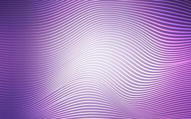 Naklejka premium Light Purple vector template with curved ribbons. An elegant bright illustration with gradient. Brand-new style for your business design.