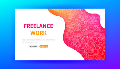 Freelance Work Landing Page