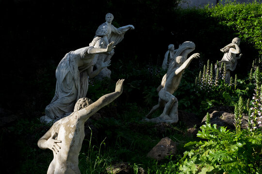 Consulto escult&oacute;rico en Villa medici Roma
