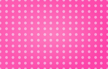 Pink polka dots background.