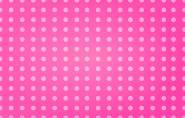 Pink polka dots background.