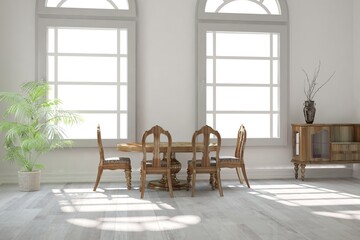 moedrn living room  interior design. 3D illustration