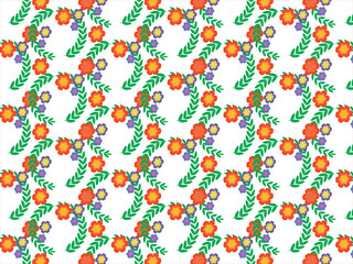 beautiful Seamless floral pattern background image ..