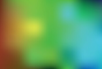 Light Blue, Yellow vector colorful blur backdrop.