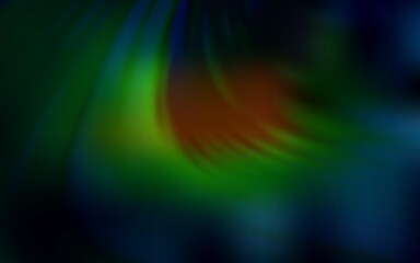 Fototapeta premium Dark Green, Yellow vector blurred shine abstract texture. Modern abstract illustration with gradient. New design for your business.